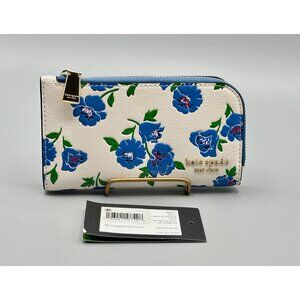 Kate Spade Devin Springtime Blooms Small Slim Bifold Wallet KJ877 NWT